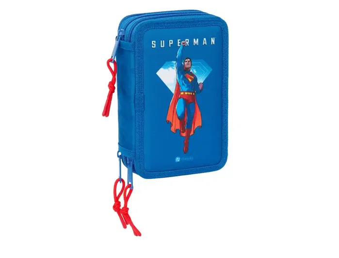 Safta Plumier Superman Triple 37 Piezas Safta Plumier Superman Triple 37 Piezas