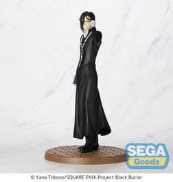 Black Butler: Boarding School Arc Estatua Luminasta PVC Sebastian Michaelis 22 cm