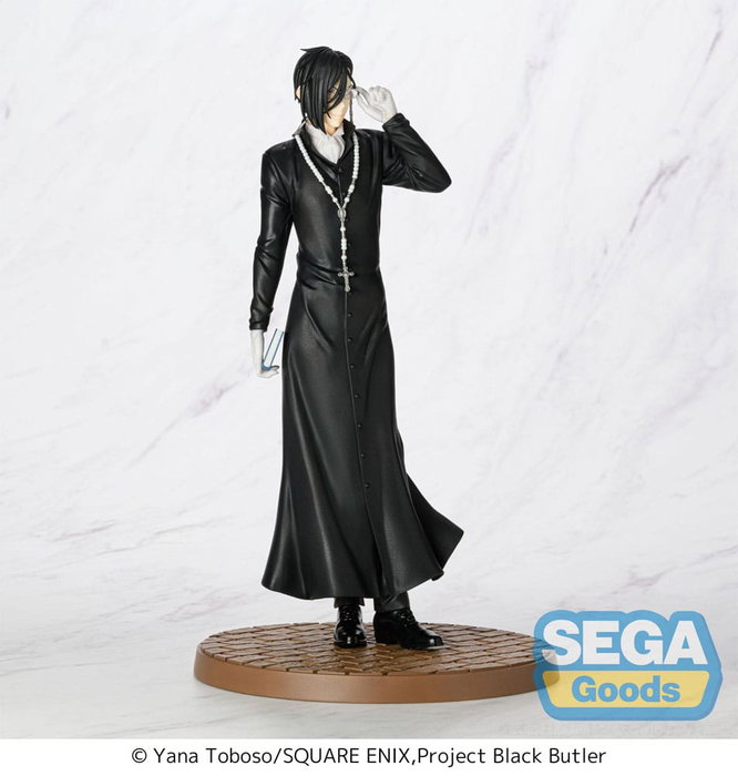 Black Butler: Boarding School Arc Estatua Luminasta PVC Sebastian Michaelis 22 cm Black Butler: Boarding School Arc Estatua Luminasta PVC Sebastian Michaelis 22 cm