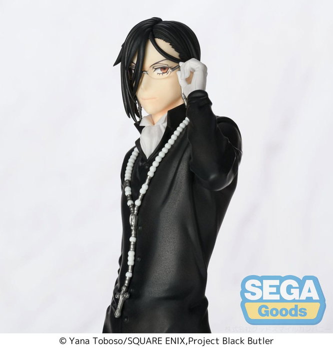 Black Butler: Boarding School Arc Estatua Luminasta PVC Sebastian Michaelis 22 cm Black Butler: Boarding School Arc Estatua Luminasta PVC Sebastian Michaelis 22 cm