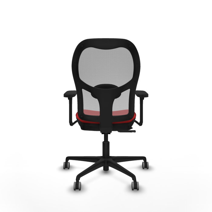 PIQUERAS Y CRESPO Silla de Oficina Jorquera con Mecanismo Sincro/Traslack Rojo y Gris PIQUERAS Y CRESPO Silla de Oficina Jorquera con Mecanismo Sincro/Traslack Rojo y Gris