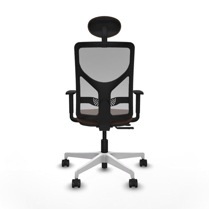 PIQUERAS Y CRESPO Silla de oficina Motilla con mecanismo Sincro/Traslack, Marrón y Gris PIQUERAS Y CRESPO Silla de oficina Motilla con mecanismo Sincro/Traslack, Marrón y Gris