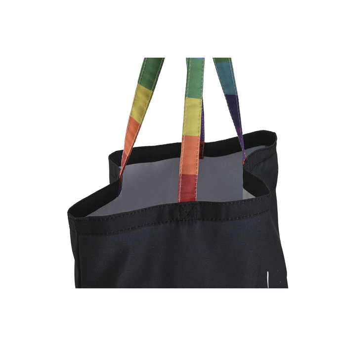 DKD Home Decor Bolsa Urban Kawai 23 Multicolor y Negro (2 Unidades) DKD Home Decor Bolsa Urban Kawai 23 Multicolor y Negro (2 Unidades)