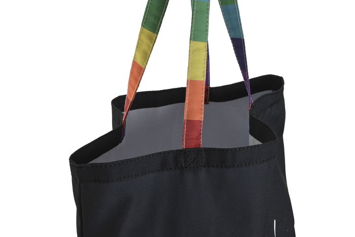 DKD Home Decor Bolsa Urban Kawai 23 Nylon Poliester Multicolor Negro 43 x 15 x 40 cm (2 Unidades)