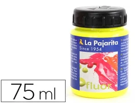 La Pajarita Pintura Acrílica F-01 Amarillo Canario 75ml Acabado Brillante