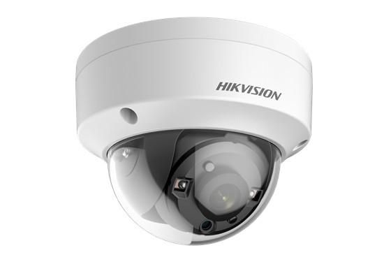 Hikvision Cámara Minidomo HD 5MP 2.8mm Antivandálico IR30 WDR IK10 IP67 4en1 Ultra Baja Iluminación Hikvision Cámara Minidomo HD 5MP 2.8mm Antivandálico IR30 WDR IK10 IP67 4en1 Ultra Baja Iluminación