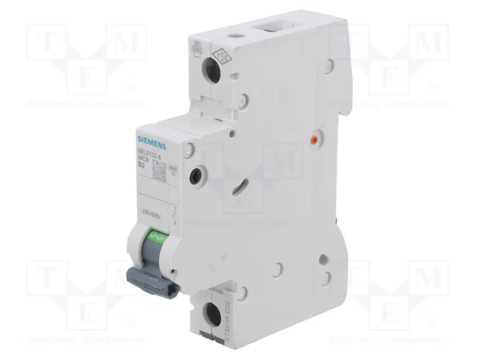 Siemens Leitungsschutzschalter B2A 1 polo 6kA 230/400V Siemens Leitungsschutzschalter B2A 1 polo 6kA 230/400V