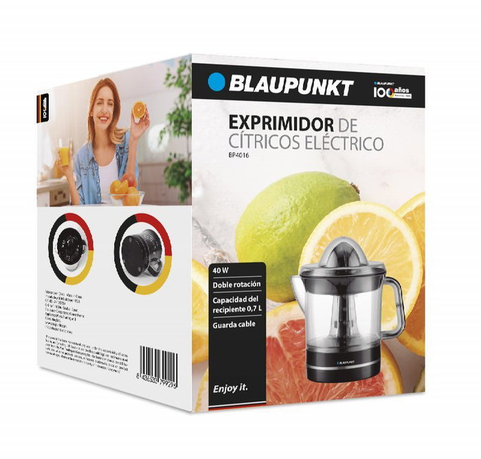 Blaupunkt Exprimidor de Cítricos de 40 W y 0.7 Litros