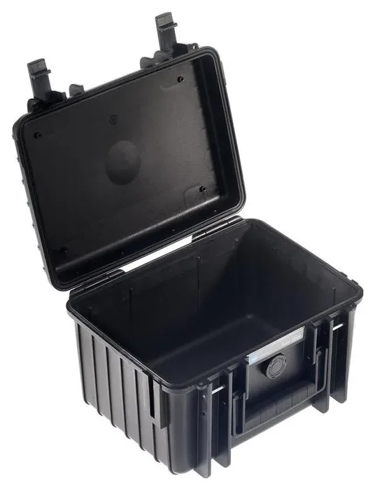 B&W Type 2000 negro con divisor acolchado