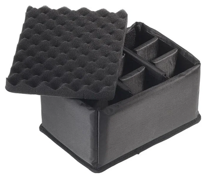 B&W Type 2000 negro con divisor acolchado