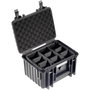 B&W Type 2000 negro con divisor acolchado