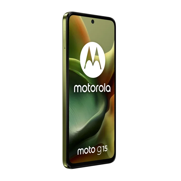 Motorola moto g15 Smartphone 128 GB Verde, 4 GB RAM, Pantalla 6.72" Full HD+, Android 15, Cámara 50 MP, Batería 5200 mAh