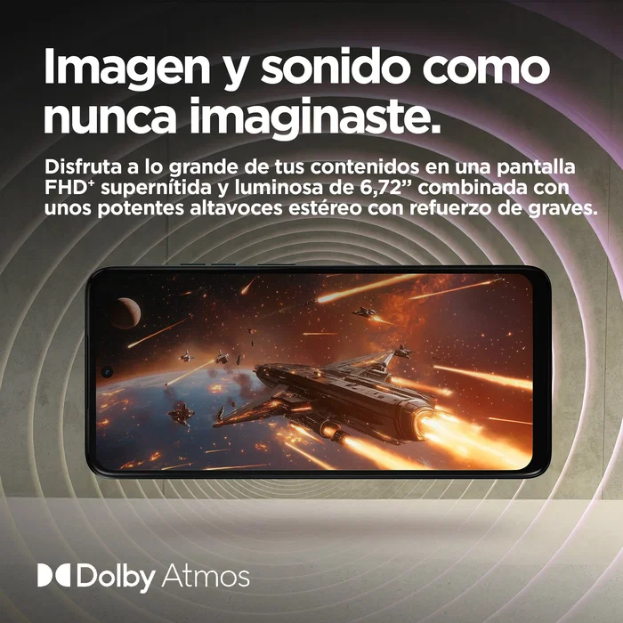 Motorola moto g15 Smartphone 128 GB Verde, 4 GB RAM, Pantalla 6.72" Full HD+, Android 15, Cámara 50 MP, Batería 5200 mAh