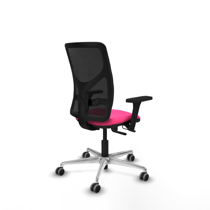 PIQUERAS Y CRESPO Silla de oficina Motilla con mecanismo Sincro/Traslack, Rosa y Negro PIQUERAS Y CRESPO Silla de oficina Motilla con mecanismo Sincro/Traslack, Rosa y Negro