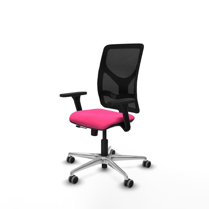 PIQUERAS Y CRESPO Silla de oficina Motilla con mecanismo Sincro/Traslack, Rosa y Negro PIQUERAS Y CRESPO Silla de oficina Motilla con mecanismo Sincro/Traslack, Rosa y Negro