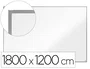 NOBO Pizarra Blanca Magnética Essence de Acero Vitrificado 180x120 cm