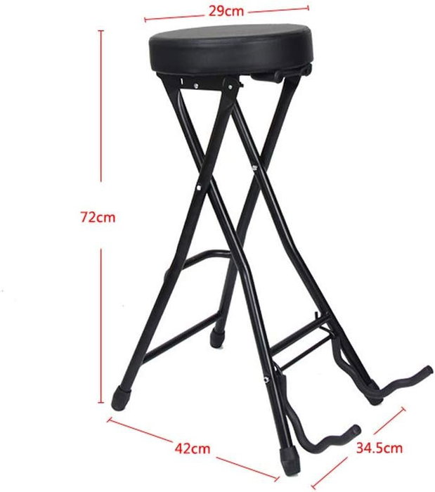 Banqueta Plegable Ek con Soporte de Guitarra Banqueta Plegable Ek con Soporte de Guitarra