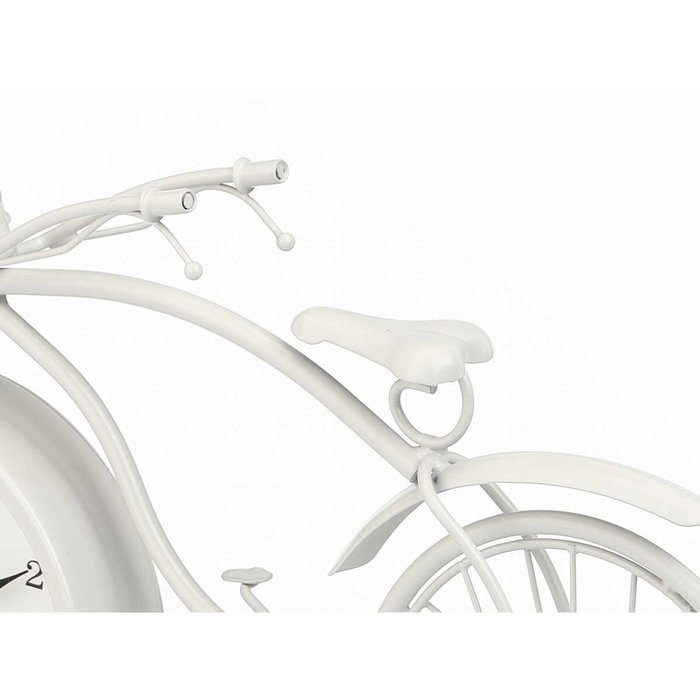Reloj de Mesa Gift Decor Blanco Bicicleta (4 Unidades)