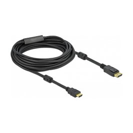 DeLOCK Cable Activo DisplayPort a HDMI 10m 4K 60Hz