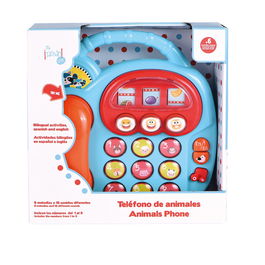 Tachan Teléfono Bilingüe Animales Y Números Juguete Educativo +6 Meses LS9991