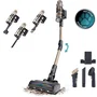 Cecotec Aspiradora de mano Conga Rockstar RS90 Pet Flex - 40.000 Pa, 65 min, 140 m², Oro/Gris