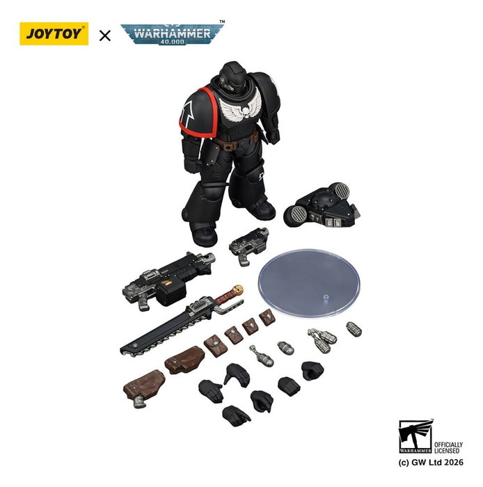 Joy Toy (CN) Warhammer 40,000 Figura Raven Guard Intercessor 12 cm Joy Toy (CN) Warhammer 40,000 Figura Raven Guard Intercessor 12 cm