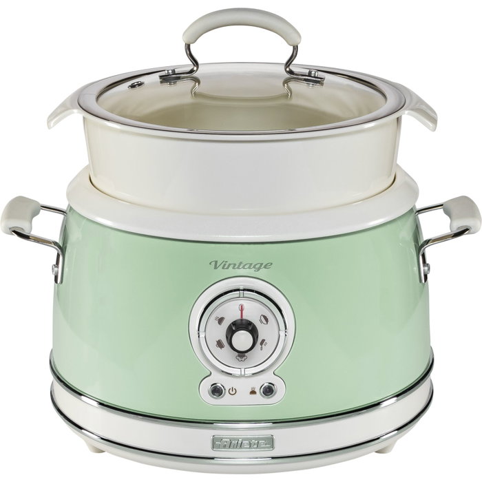 Ariete 2904/04 Olla Arrocera Multifunción Vintage Verde, 10 Tazas
