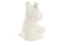 DKD Home Decor Peluche Perro Blanco Marron 22 x 26 x 18 cm (6 Unidades)