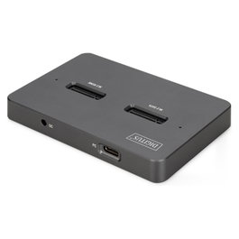 Digitus DA-71546-1 Docking Station para SSD M.2 NVMe, SATA y SD