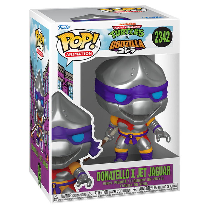 FUNKO Figura POP Teenage Mutant Ninja Turtles x Godzilla - Donatello x Jet Jaguar FUNKO Figura POP Teenage Mutant Ninja Turtles x Godzilla - Donatello x Jet Jaguar