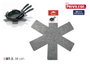 Inde Privilege Separadores Sarten 3 Piezas 38 cm (24 Unidades)
