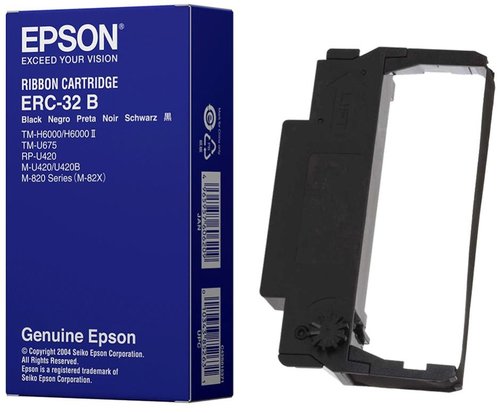 Epson Cinta de Nylon Negra ERC-38B para Serie TM-U y TM-300