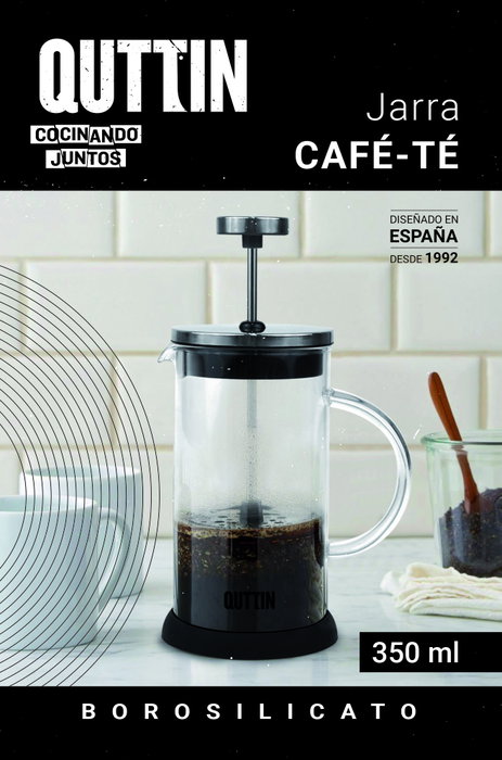 Inde Jarra de Café y Té Boro-Ss 350 ml (Pack de 8 Unidades) Inde Jarra de Café y Té Boro-Ss 350 ml (Pack de 8 Unidades)