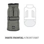 Nayeco Impermeable La Tormenta Perfecta con Forro Polar Gris 35cm