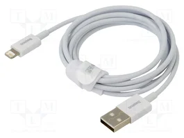Baseus Cable USB a Lightning Superior Series, 2.4A, 1.5m, Blanco