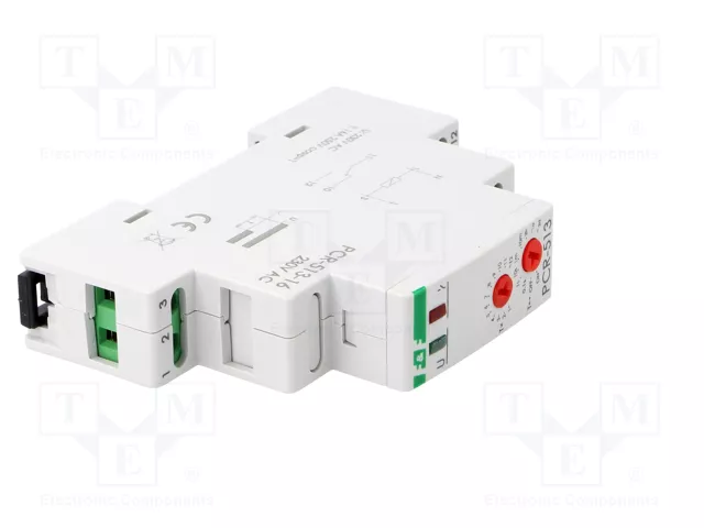 F&F Relé de tiempo analógico 230VAC 16A SPDT F&F Relé de tiempo analógico 230VAC 16A SPDT