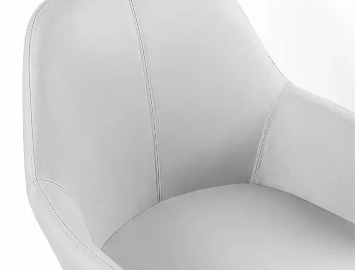 Q-connect Silla Confidente Siemione Base Metálica Color Gris Claro Altura Máx 820 mm Profundidad 580 mm Anchura 570 mm Tapizado en Tela