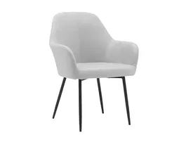 Q-connect Silla Confidente Siemione Base Metálica Color Gris Claro Altura Máx 820 mm Profundidad 580 mm Anchura 570 mm Tapizado en Tela