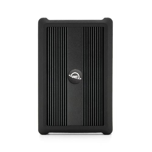 OWC Adaptador Ethernet Thunderbolt 3 10G (10Gb/s) RJ-45 Negro Portátil para Mac/PC, Edición de Vídeo y Gaming