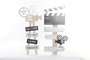 DKD Home Decor Decoración de Pared MDF Cine Surtido de 2 Unidades