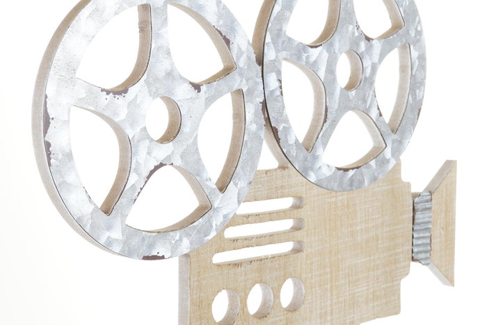 DKD Home Decor Decoración de Pared MDF Cine Surtido de 2 Unidades DKD Home Decor Decoración de Pared MDF Cine Surtido de 2 Unidades