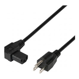 EFB Elektronik EFB Netzleitung USA/NEMA 5-15P a C13, 1,8 m, negro