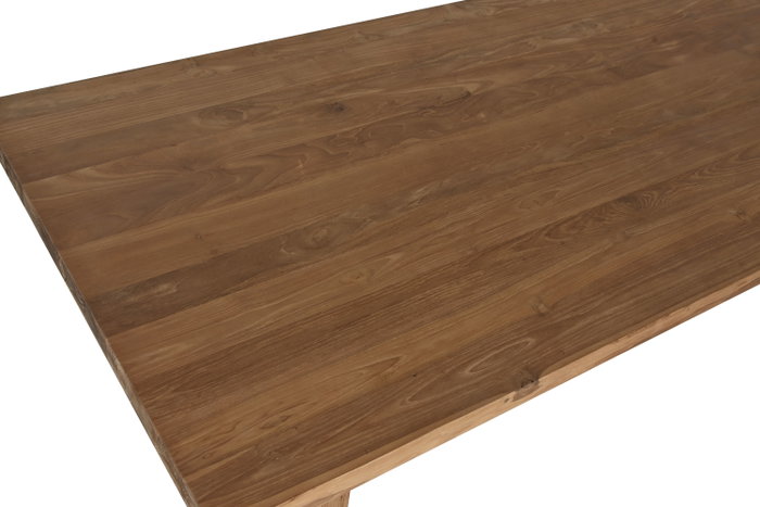 DKD Home Decor Mesa Centro Balines Natural Teca 90 x 40 x 180 cm