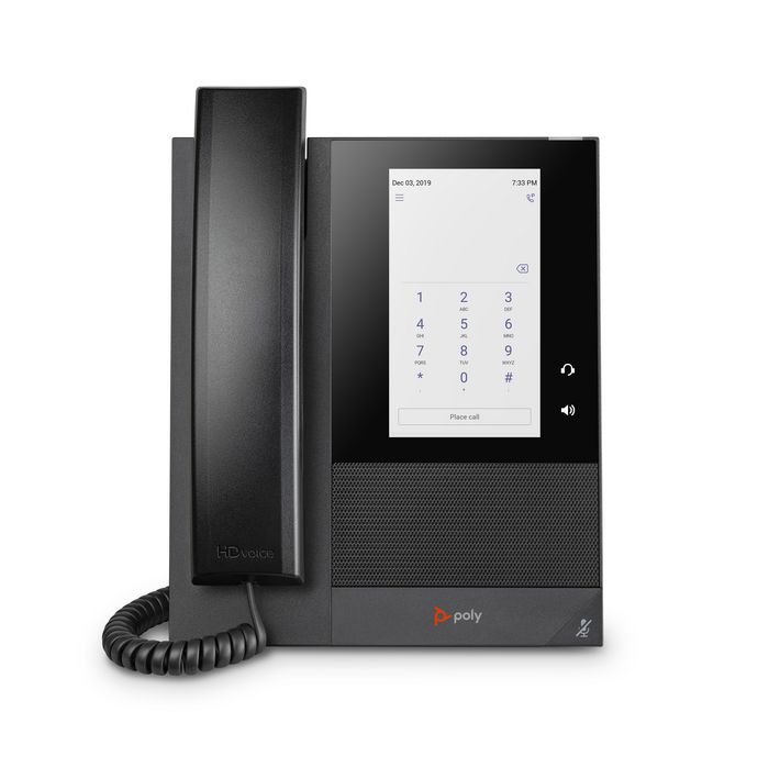 HP Poly CCX 400 Teléfono Empresarial para Microsoft Teams con PoE