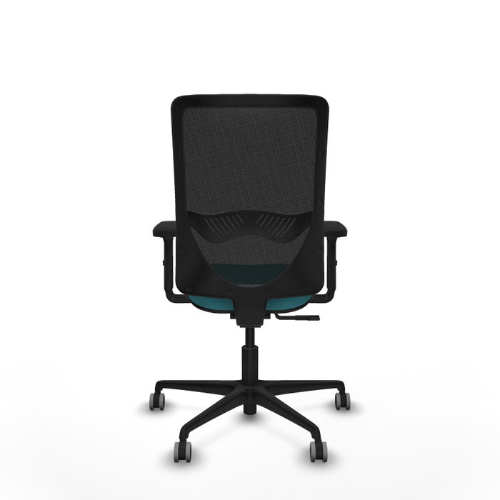PIQUERAS Y CRESPO Silla de oficina Zulema con mecanismo Sincro, Turquesa y Negro PIQUERAS Y CRESPO Silla de oficina Zulema con mecanismo Sincro, Turquesa y Negro