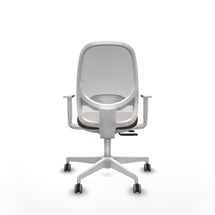 PIQUERAS Y CRESPO Silla de oficina Cilanco con mecanismo Sincro/Traslack, Marrón y Blanco PIQUERAS Y CRESPO Silla de oficina Cilanco con mecanismo Sincro/Traslack, Marrón y Blanco