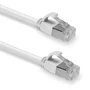 Lindy Cable de red Cat6a U/FTP Ultra Slim Gris 1 m