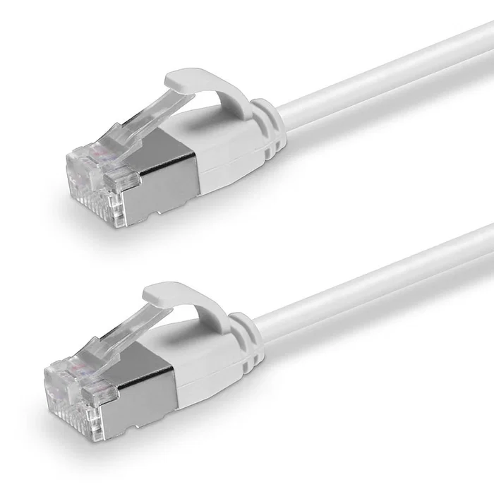 Lindy Cable de red Cat6a U/FTP Ultra Slim Gris 1 m