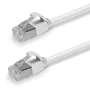 Lindy Cable de red Cat6a U/FTP Ultra Slim Gris 1 m