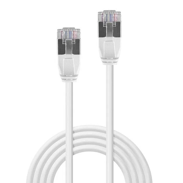 Lindy Cable de red Cat6a U/FTP Ultra Slim Gris 1 m